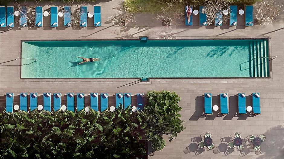Grand Hyatt Barcelona Pool