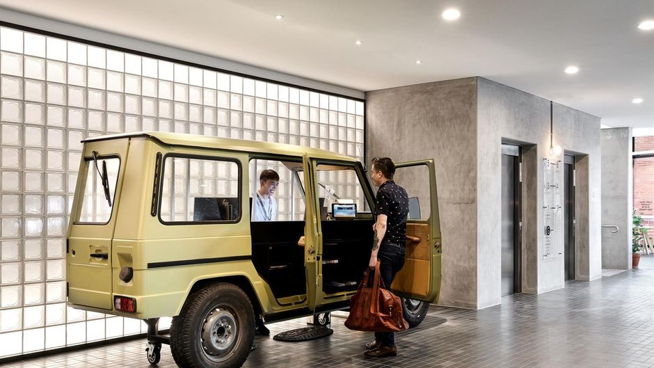 Veriu Green Square Lobby