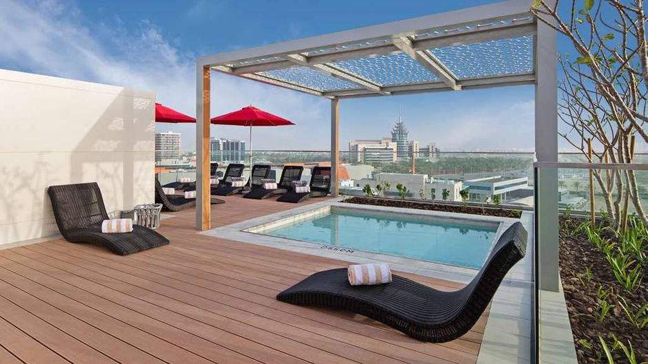 Radisson Red Dubai Silicon Oasis Pool