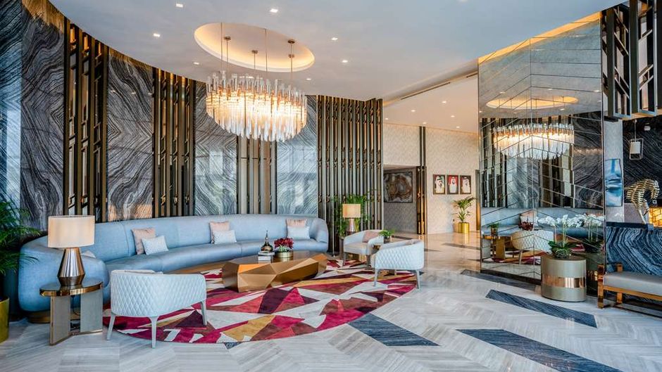 Radisson Hotel, Dubai Damac Hills Lobby