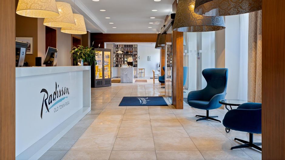 Radisson Hotel Old Town Riga Lobby