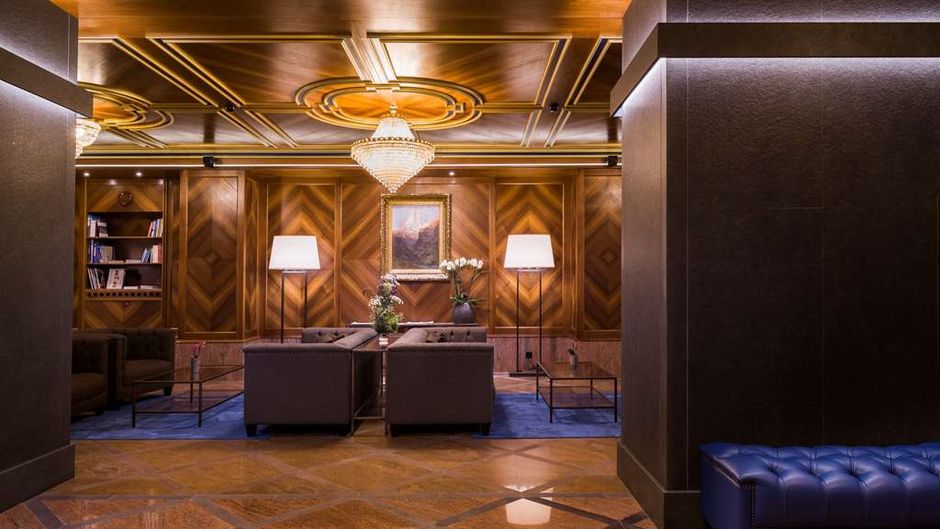 Grand Hotel Zermatterhof Lobby