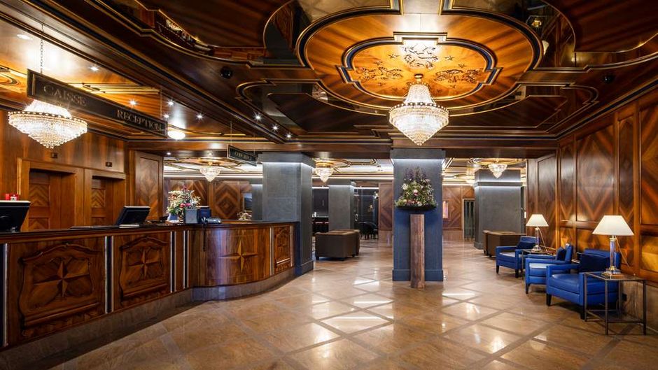 Grand Hotel Zermatterhof Lobby