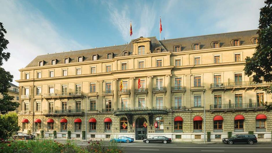 Hotel Metropole Geneva Exterior