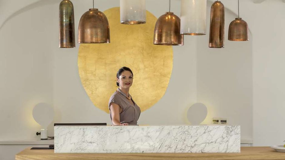 Mykonos Blanc Hotel Lobby