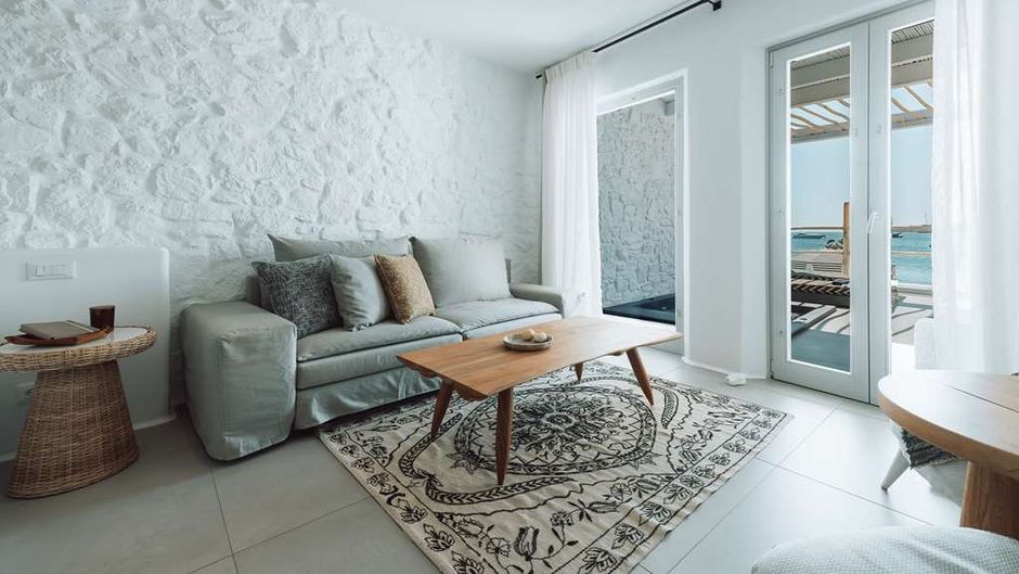 Mykonos Blanc Hotel Room