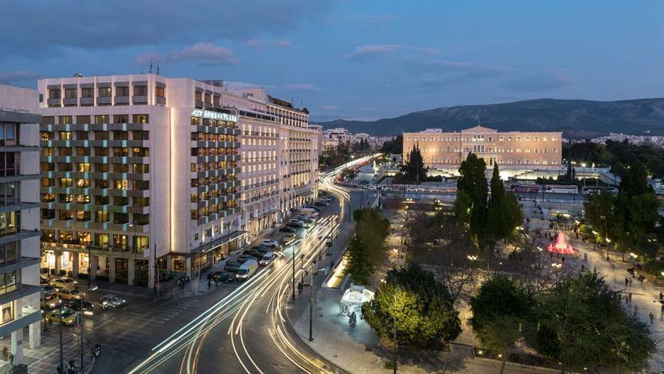 NJV Athens Plaza Exterior