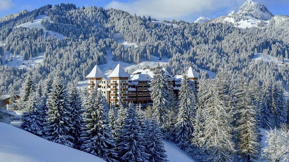 The Alpina Gstaad Exterior