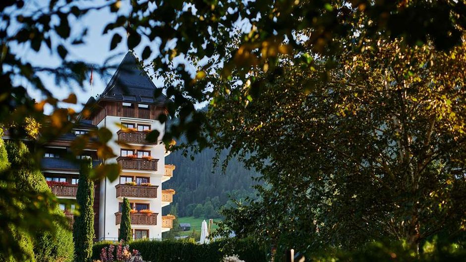 The Alpina Gstaad Exterior