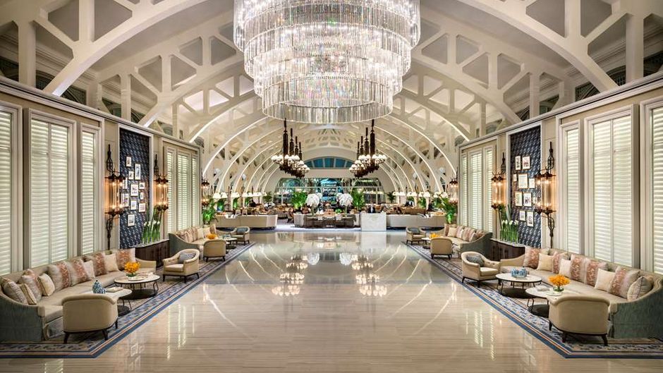 The Fullerton Bay Hotel Singapore Lobby