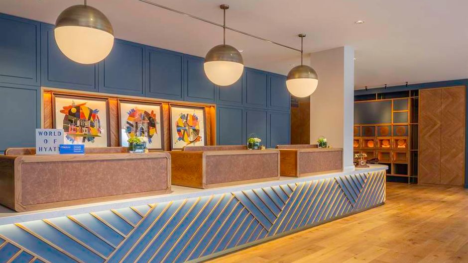Hyatt Centric The Liberties Dublin Lobby