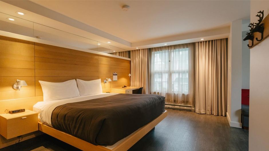 Gite du Mont-Albert Room