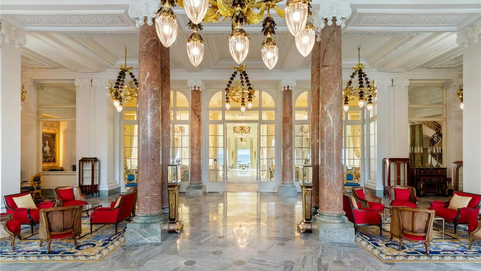 Hotel du Palais Biarritz Lobby