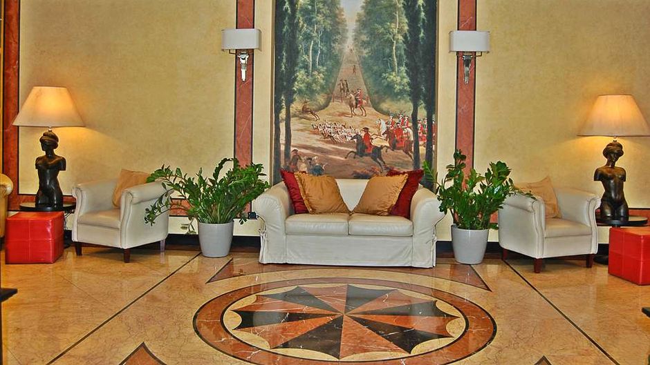 Silver Hotel Lobby