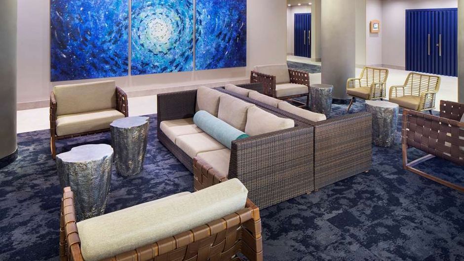 Hyatt Place Aruba Airport Lobby