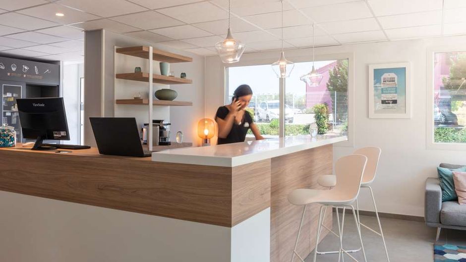 Kyriad Montpellier Sud Ste Jean De Vedas Lobby