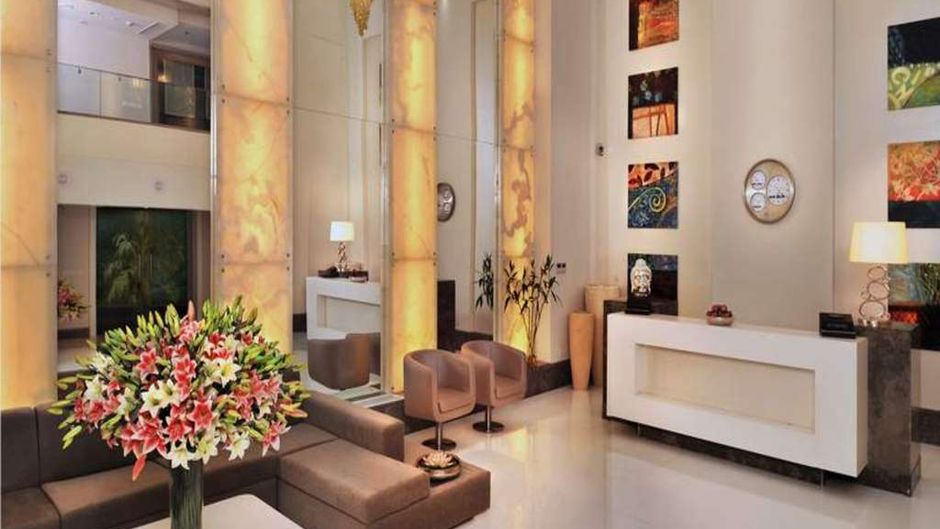 The Ashtan Sarovar Portico Lobby