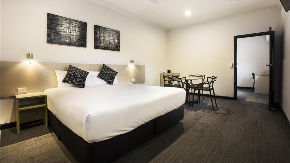 Nightcap at St Albans Hotel Room