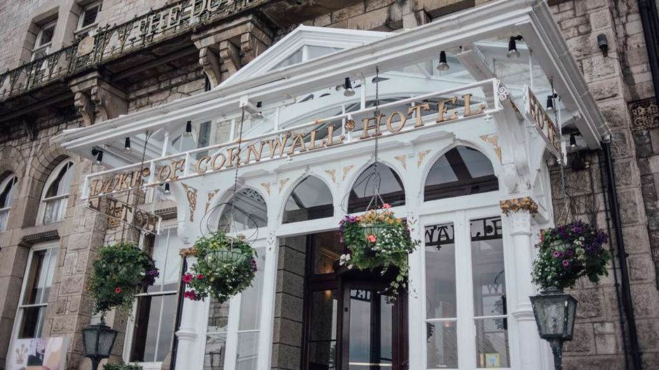 Duke of Cornwall Hotel Exterior