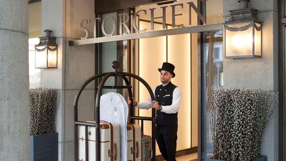 Hotel Storchen Exterior