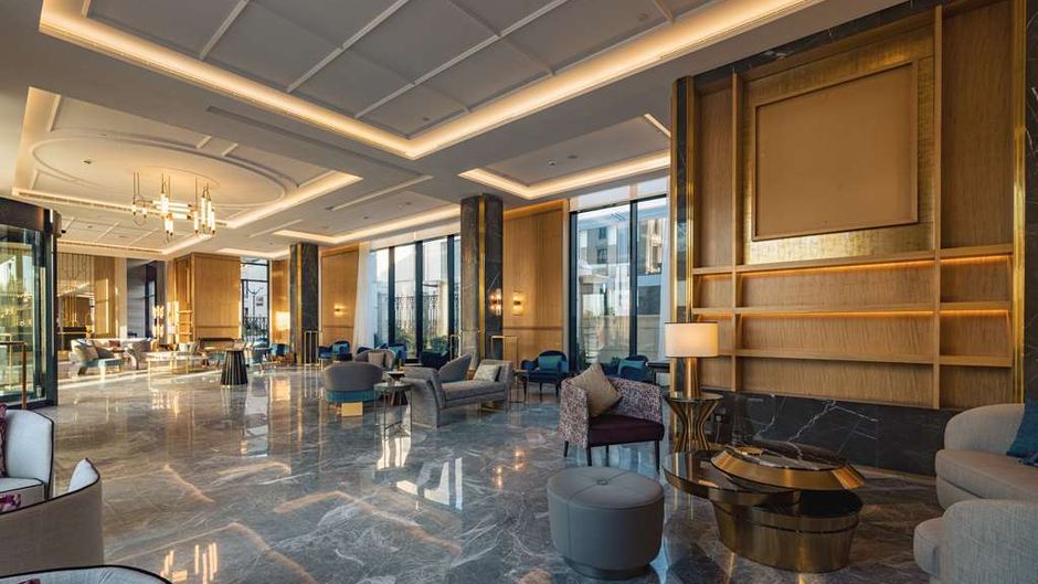Mansard Riyadh Radisson Collection Hotel Lobby