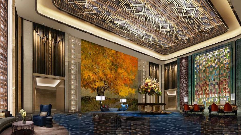 Wyndham Grand Taixing Downtown Lobby