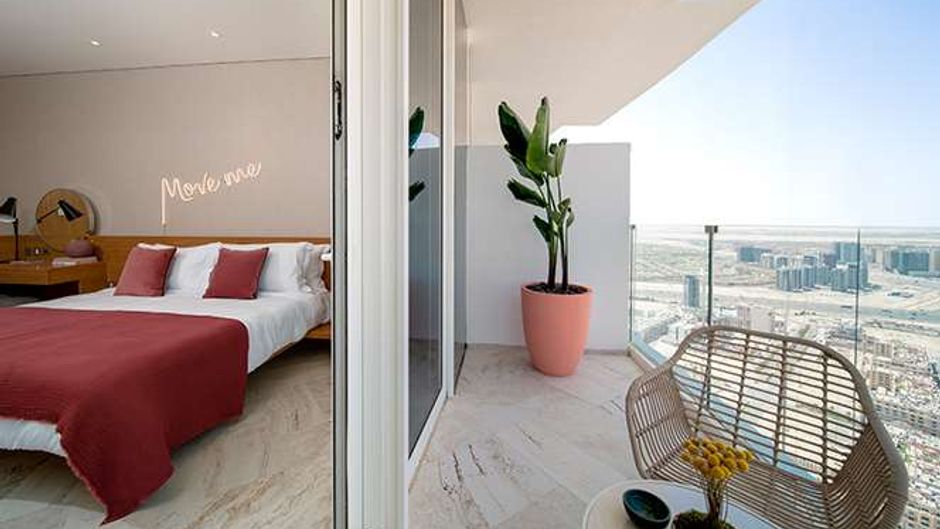 FIVE Jumeirah Village Dubai Room