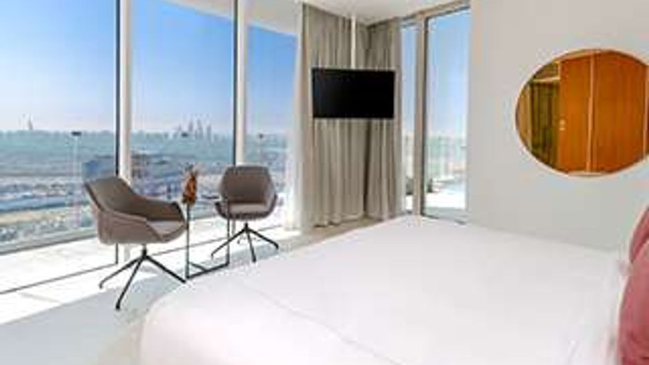 FIVE Jumeirah Village Dubai Room