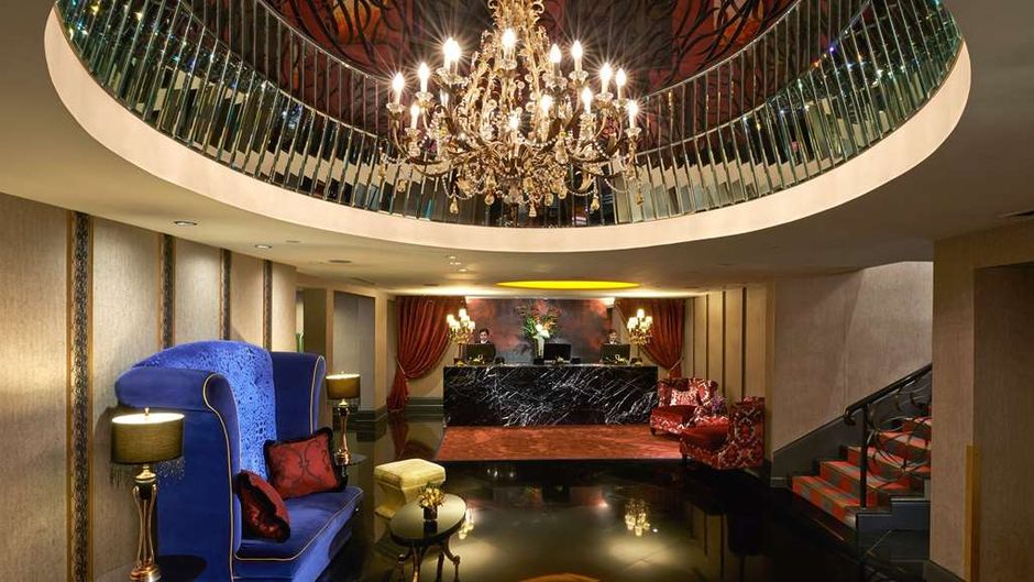 The Scarlet Singapore Lobby