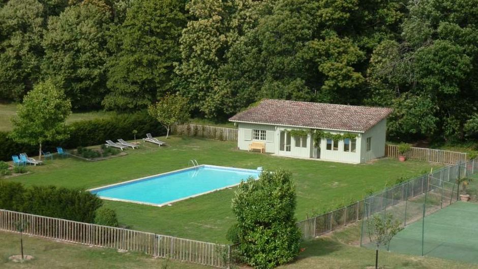 Chateau de la Bourdaisiere Pool