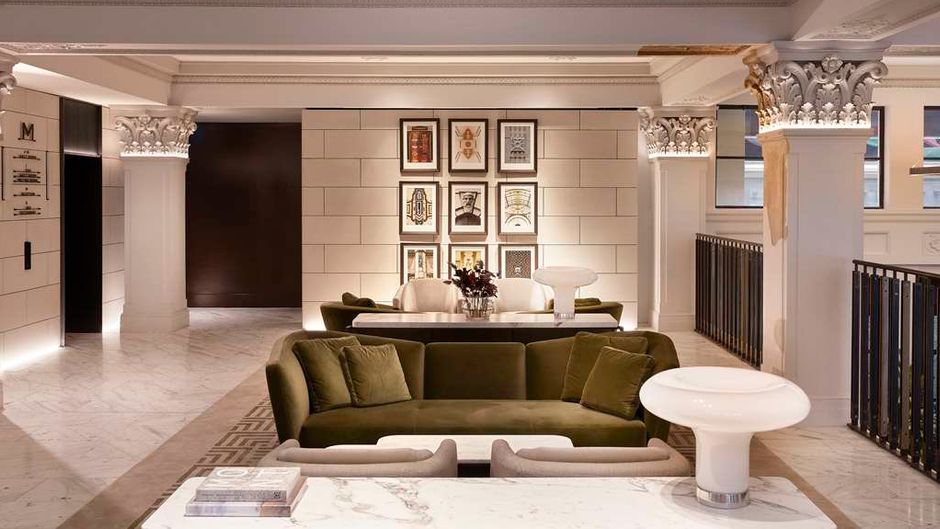 Hilton Melbourne Little Queen Street Lobby