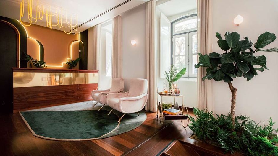 The Vintage Hotel & Spa Lisbon Lobby