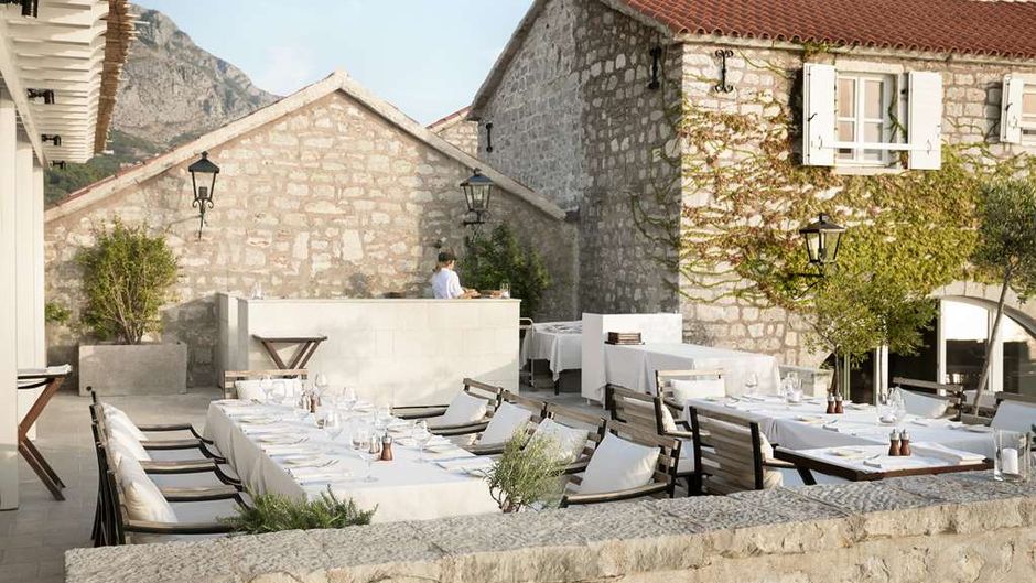 Aman Sveti Stefan Restaurant