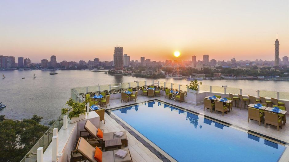 Kempinski Nile Hotel Cairo Pool