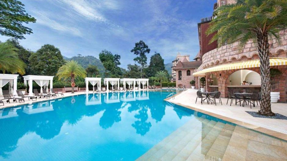 The Chateau Spa and Organic Wellness Resort Pool