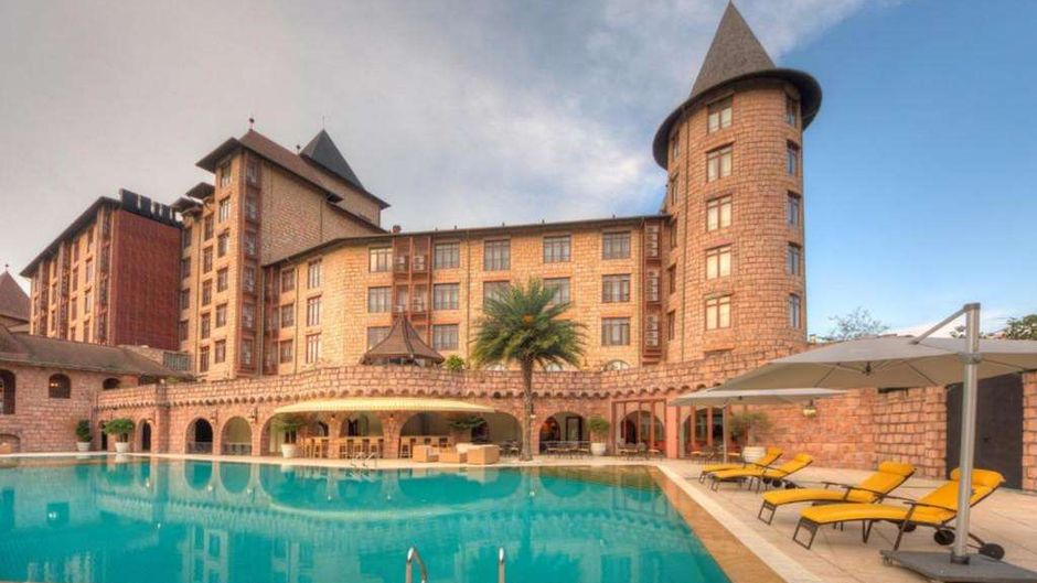 The Chateau Spa and Organic Wellness Resort Pool