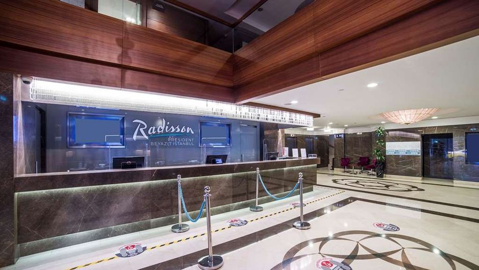 Radisson President Old Town Istanbul Lobby