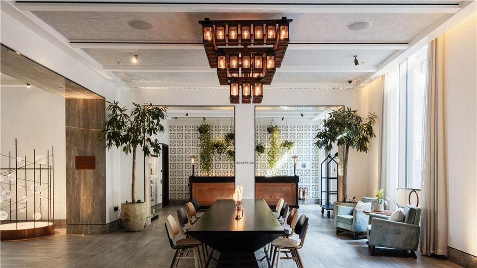 Hart Shoreditch Hotel, Curio Collection Lobby