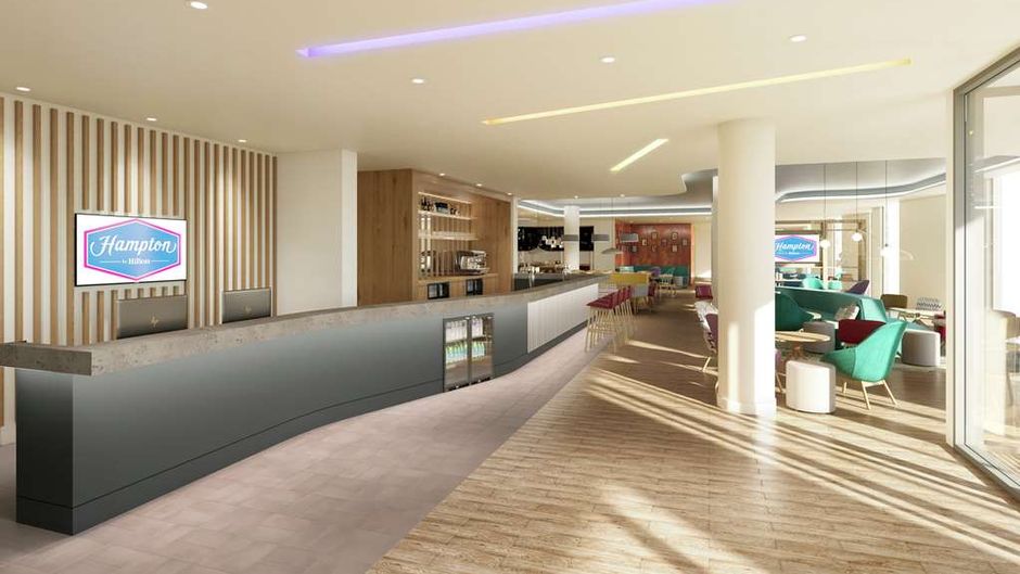 Hampton by Hilton Northern Quarter Lobby