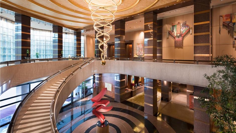 Conrad Singapore Marina Bay Lobby