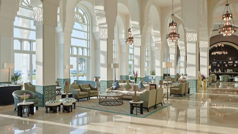 Hilton Salwa Beach Resort & Villas Lobby