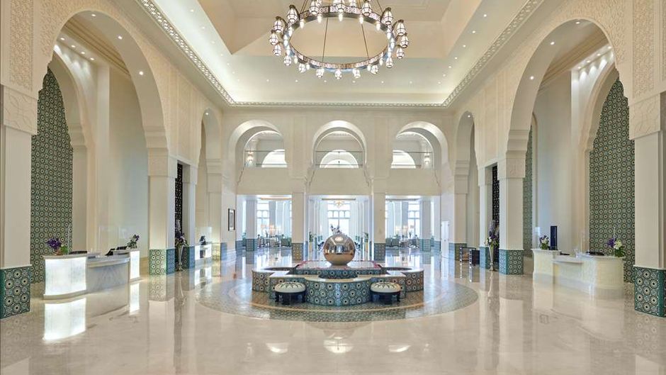 Hilton Salwa Beach Resort & Villas Lobby