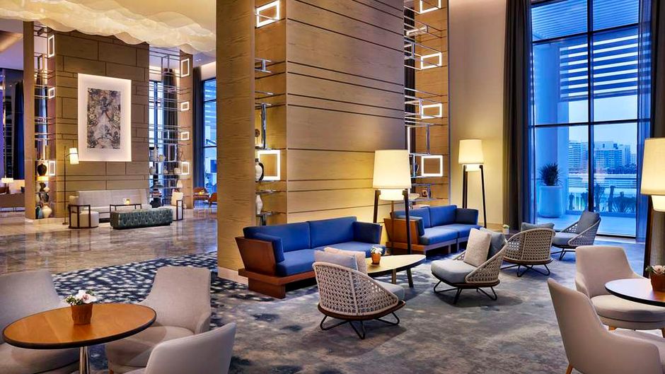 Hilton Abu Dhabi Yas Island Lobby