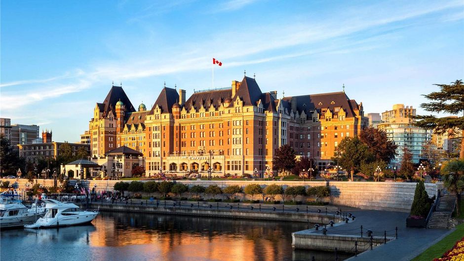 The Fairmont Empress Hotel Victoria Exterior
