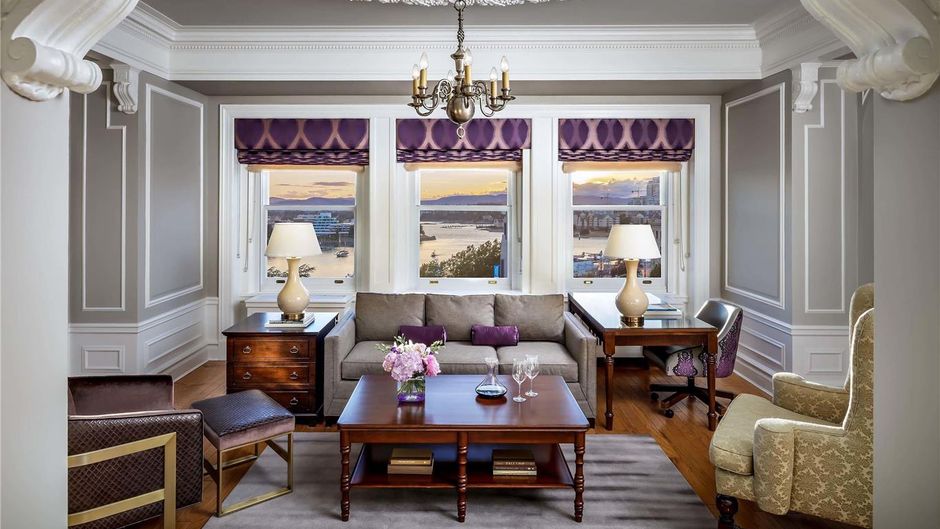 The Fairmont Empress Hotel Victoria Suite
