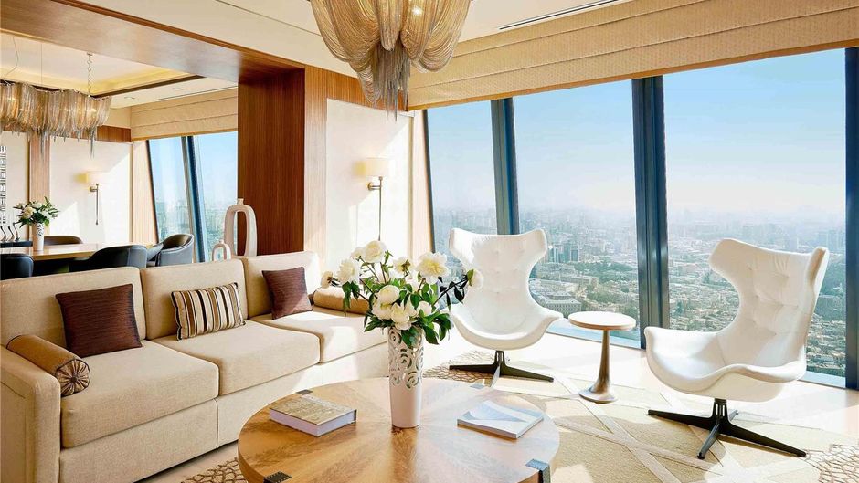 Fairmont Baku, Flame Towers Suite