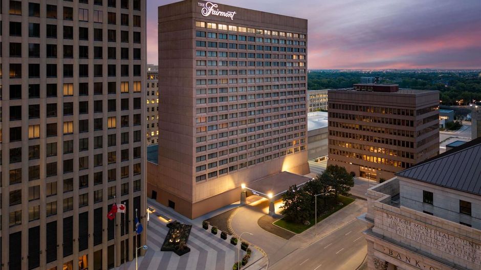The Fairmont Winnipeg Exterior