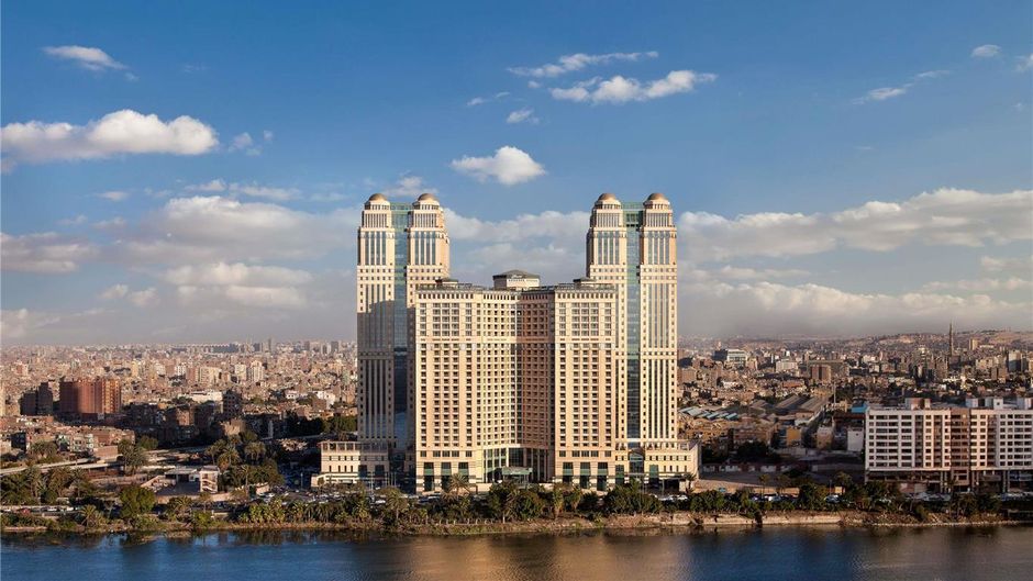 Fairmont Nile City Hotel, Cairo Exterior