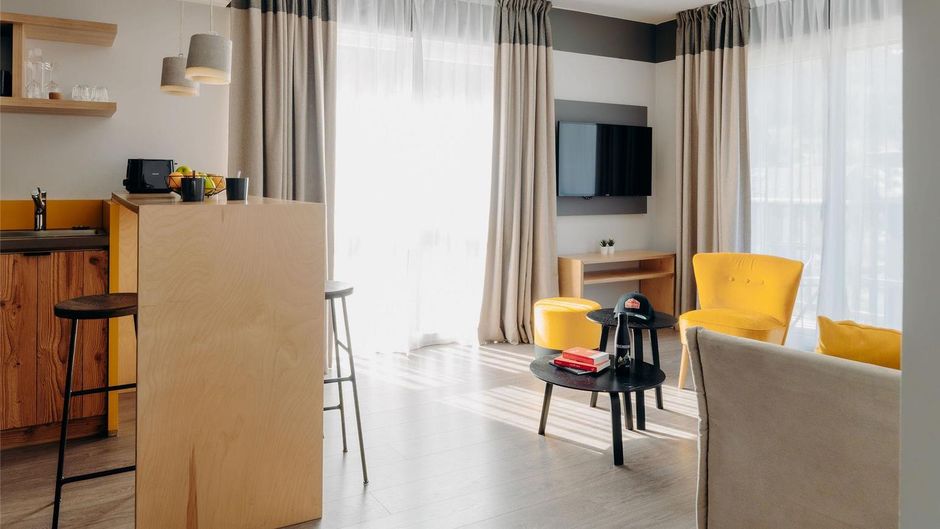 Hotel Plan B - Living Chamonix Room