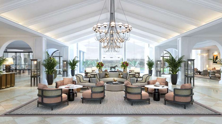 Address Marassi Golf Resort Lobby